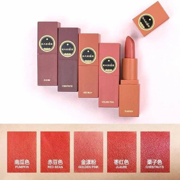 Kaxier 5 Pcs Lipstick Set