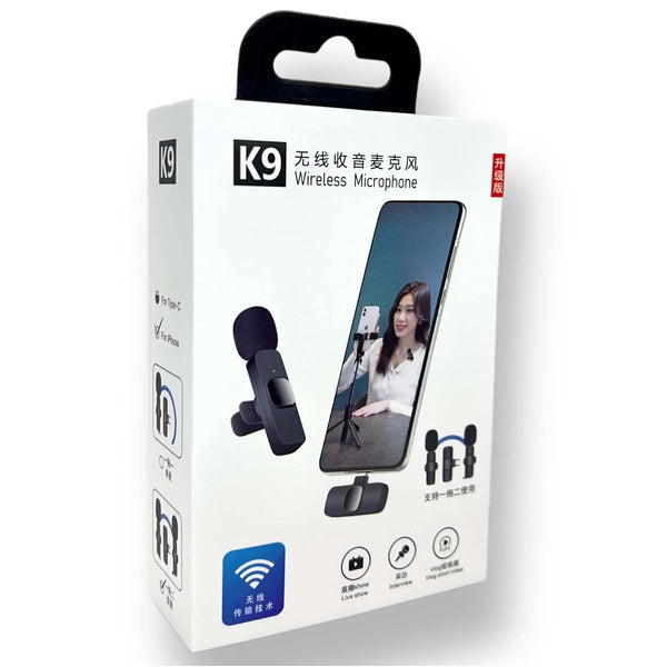 K9 Dual Wireless Mic Original TYPE-C