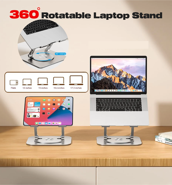 Laptop Stand Aluminum Alloy Rotating Bracket