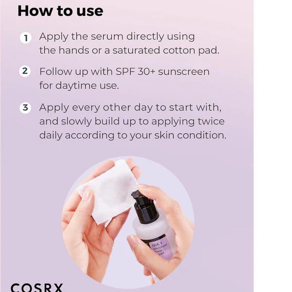 COSRX AHA 7 Whitehead Power Liquid, 3.38 fl.oz / 100ml