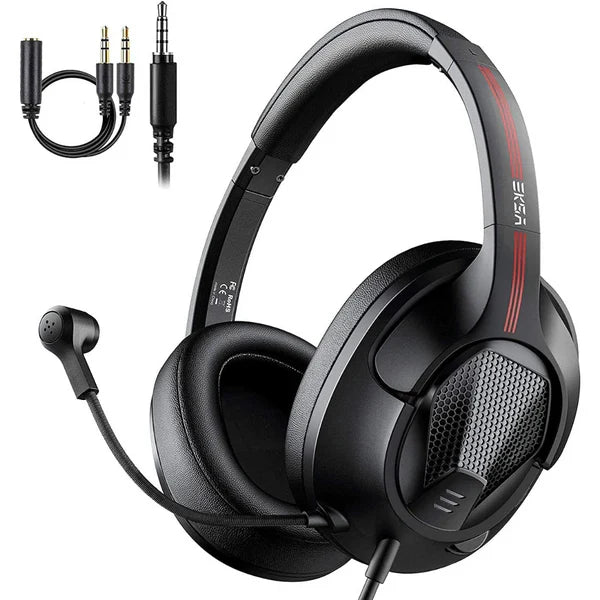 EKSA Ultralight 160g Computer Headset with Microphone,